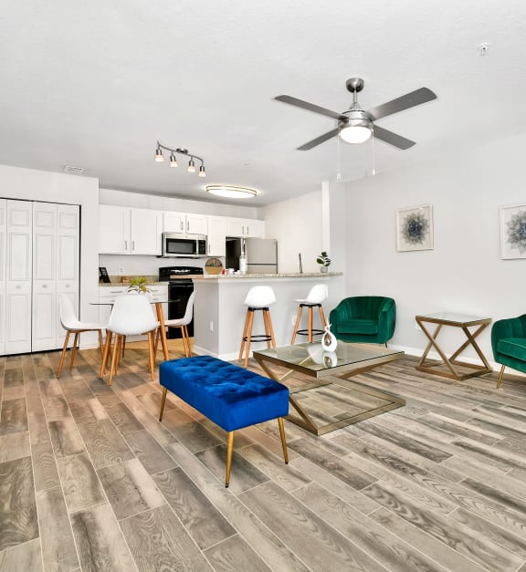 Living Room Space at Village Lakes, Orlando, FL